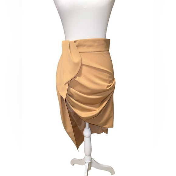 Katie May Mamma Mia Ruched Crepe Skirt - Picture 8 of 9